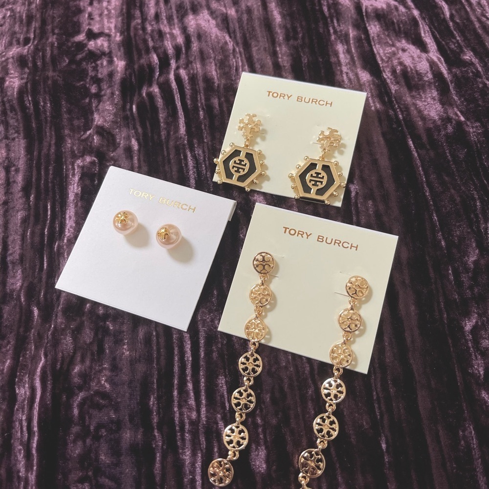 3-total, Tory Burch earrings